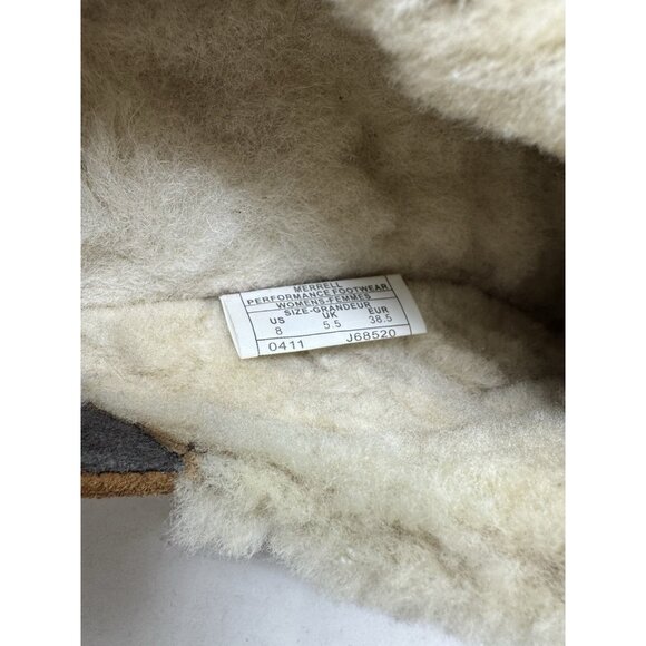 Merrell Encore Buckle Womens Size 8 Puff Cocoa Brown Closed Toe Slip On Clogs - Picture 6 of 7